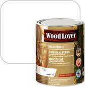 Wood Lover Solid Vernis - Krasvaste Decoratieve PU vernis - 270 Wit - 1 L