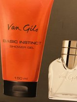 Van Gils Basic Instinct Eau De Toilette 40ml + Showergel 150ml Voordeelverpakking