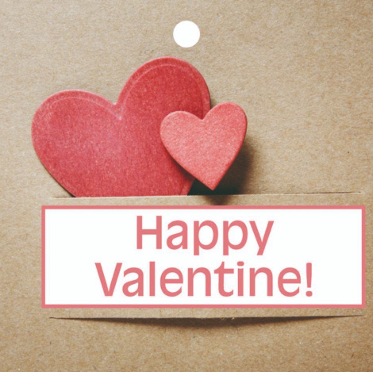 Premium Valentijn Kaartjes - 20 Stuks - Cadeau kaartjes - Happy Valentine - 7x7 cm