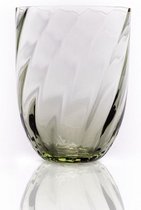Foodies in Heels - Anna von Lipa  - Waterglas Swirl Olive Green (set van 6) - Waterglazen