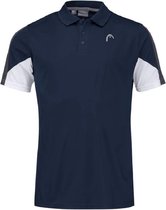 Head Club 22 Tech Polo Shirt Sportpolo Heren Blauw - Maat XL