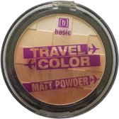 BASIC Travel - Meerkleurig steenpoeder - Kleur mat poeder