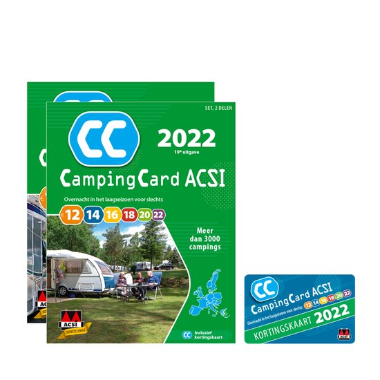 ACSI Campinggids  -   CampingCard ACSI 2022