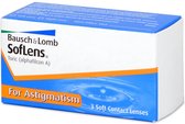 SofLens Toric (3 lenzen) Sterkte: -5.50, BC: 8.50, DIA: 14.50, cilinder: -1.25, as: 180°