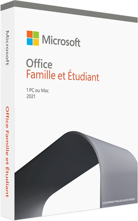 Microsoft Office Home and Student 2021 - French