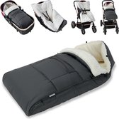 Parya Official - Voetenzak Voor Kinderwagen - Maxi Cosi - Grijs