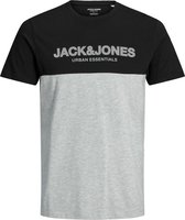 Jack & Jones T-shirt Block Tee black (Maat: 3XL)