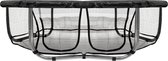VirtuFit Trampolinerok met Opbergvak - Veiligheidsnet - 244 x 366 cm