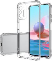 Telefoonhoesje geschikt voor Xiaomi 11T - Clear Soft Case - Siliconen Back Cover - Shock Proof TPU - Transparant