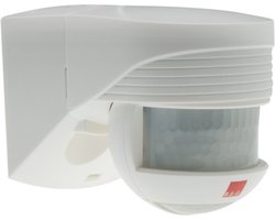 LC-Click-N 140 - Bewegingsmelder - 140° detectiebereik - 180° onderkruipbeveiliging - Mat Wit