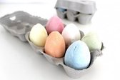 Bruisballen Set - Bad Eieren - 6 Stuks - Eierdoos - 60gr per Ei - Diverse Geuren