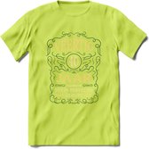 40 Jaar Legendarisch Gerijpt T-Shirt | Mos - Ivoor | Grappig Verjaardag en Feest Cadeau Shirt | Dames - Heren - Unisex | Tshirt Kleding Kado | - Groen - XL