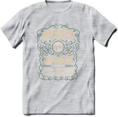 70 Jaar Legendarisch Gerijpt T-Shirt | Mos - Ivoor | Grappig Verjaardag en Feest Cadeau Shirt | Dames - Heren - Unisex | Tshirt Kleding Kado | - Licht Grijs - Gemaleerd - XXL
