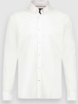 Twinlife Heren Basic Plus - Overhemden - Lichtgewicht - Elastisch - Wit - 3XL