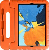 Hoes Geschikt voor iPad Pro 2018 (11 inch) Hoes Kinder Hoesje Kids Case Shockproof Cover - Hoesje Geschikt voor iPad Pro 11 inch (2018) Hoesje Kidscase - Oranje