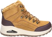 Skechers Uno Rugged dames veterboot - Cognac - Maat 41