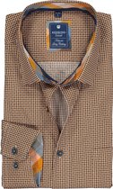 Redmond modern fit overhemd - twill - lichtblauw (contrast) - Strijkvriendelijk - Boordmaat: 37/38