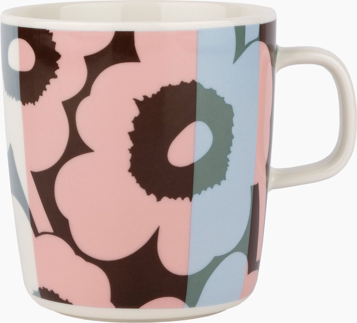 Marimekko - Ralli - Mok - 4dl - Roze Blauw