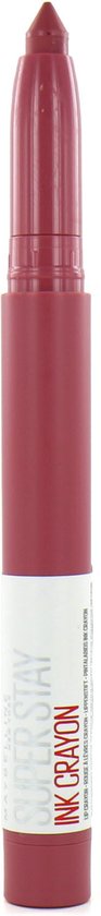 Maybelline SuperStay Ink Crayon Matte Lippenstift - 25 Stay Exceptional - Paars - 14 gr