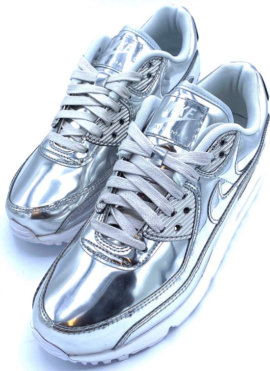 Nike Air Max 90 Metallic Pack 'Silver' - Sneakers - Unisex - Maat 43 -  Zilver | bol.com