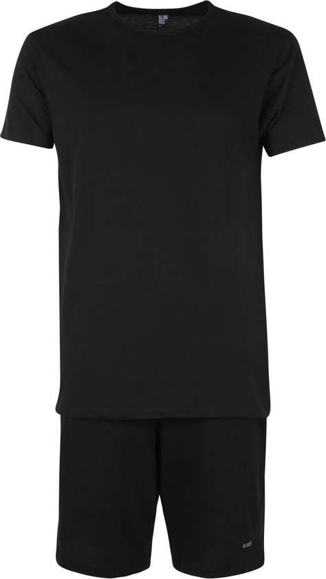 ALAN RED Derby set - heren short en T-shirt - zwart - Maat: XL