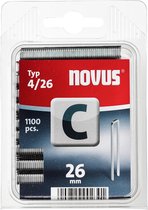 NOVUS nieten 26mm - type C 4/26 (Per 1100 stuks)