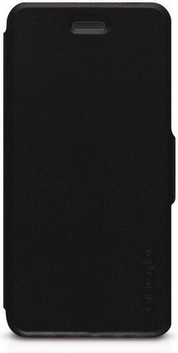 Apple iPhone 6/6s Hoesje - ODOYO - Kick Folio Serie - Kunstlederen Bookcase - Zwart - Hoesje Geschikt Voor Apple iPhone 6/6s
