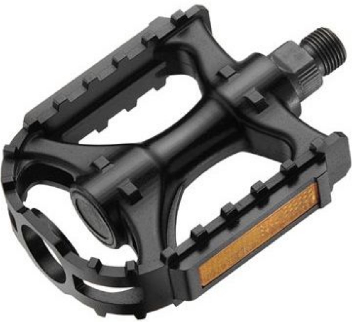 Union pedaal Sp-875,  Kleur: zwart/zwart, 9/16. (hangverpakking)