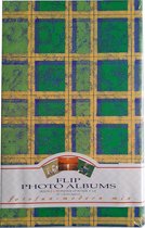 Foto flip album 2x Groen/Geel multipack