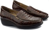 Mephisto Celka - dames instapper - bruin - maat 38 (EU) 5 (UK)