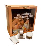 Magnetisch Kinderslot - 10 Sloten + 2 magneetsleutel - Baby Beveiliging - Kast, Deur en Lade slot – Baby veiligheid magneten