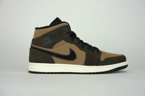 NIKE AIR JORDAN 1 MID SE ''DARK CHOCOLATE'' DC7294-200 Maat 40 Bruin |  bol.com