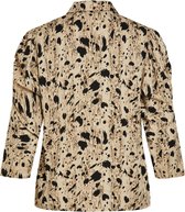 Object OBJDONNA 3/4 SHIRT 119 .C Dames Silver Grey - maat 38