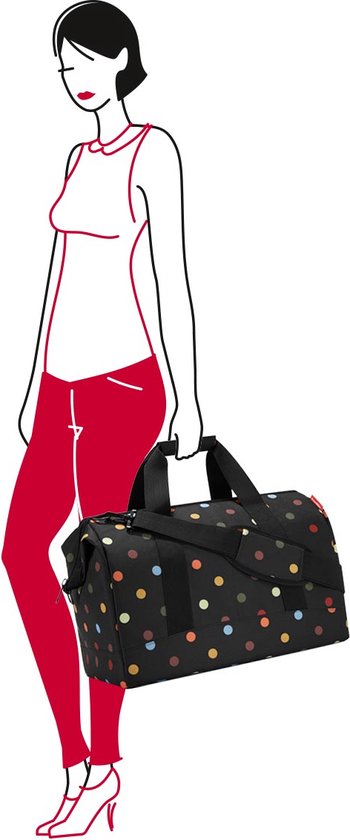 Reisenthel Allrounder L Reistas Maat L - 30L - Dots Zwart