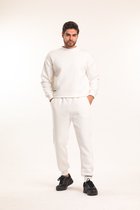 Amore Loungewear Set Heren / Broek & Sweatshirt / Wit / maat L