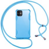 iPhone 11 hoesje | Telefoonkoord | iPhone hoesjes | Apple hoesje | Blauw | Backcover | Able & Borret