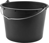 Bouwemmer - 20 liter - zwart