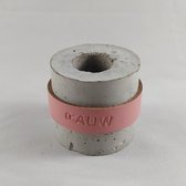 Rauw Beton Design kaarsen Oud Roze industrieel kaarsenhouder cement