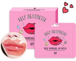 G9SKIN Zelf Esthetisch Rozen Hydrogel Lip Patch / Hydraterend, plumping lipmasker 1 stuk