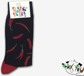 Sockyou 1 paar Paint bamboe sokken - Maat 45-48