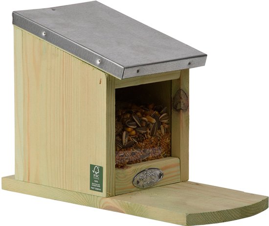 Best for Birds Eekhoornvoederhuisje - Vogelvoederhuisje -12 x 23 x 18 cm