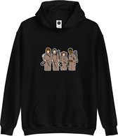 Hoodie Sweater | Stranger Things | Ghostbusters | Serie | Merchandise | Merch | Kleding - Maat XL - Trui - Zwart - Unisex - Katoen - Polyester - Capuchon - Lange mouw - Steekzakken