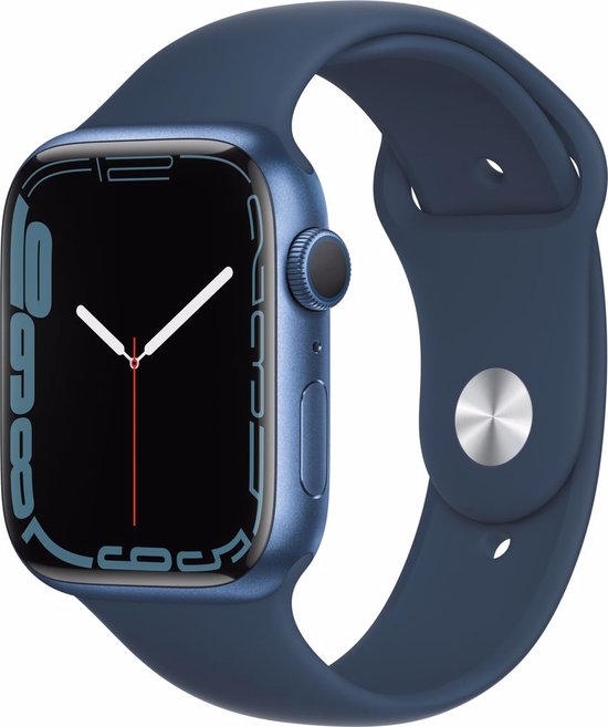 Apple Watch Series 7 - 45mm - Blauw | bol.com