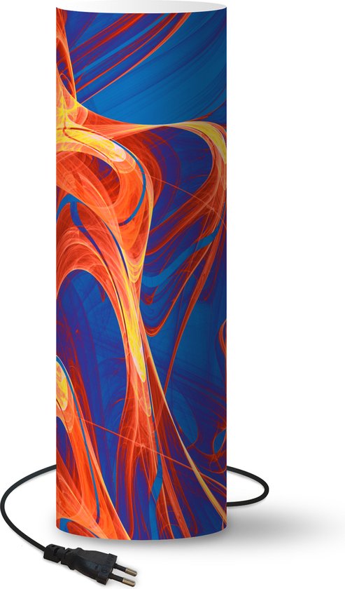 Lampe Tourbillon à Flamme LED - Effet Feu Réaliste, Décoration D'Ambiance Pour Table (40 Cm)