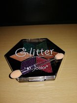 Glitter Eyeshadow make up Merry color 6 kleuren - Set 2 | Glitter oogschaduw | Glitter Eyeliner | High Quality 6 Colors Glitter Eyeshadow makeup palette | High Pigment