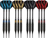 KOTO Brass Multiset - 12 Soft Tip Darts - 16 Gram - Dartpijlen