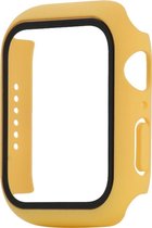 Mobigear Color Hardcase Hoesje voor Apple Watch SE (44mm) - Geel