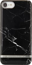 Apple iPhone 8 Hoesje - Richmond & Finch - Serie - Hardcase Backcover - Black Marble - Hoesje Geschikt Voor Apple iPhone 8