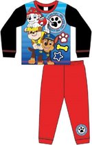 Paw Patrol pyjama - maat 110 - Peek-a-boo Pups pyjamaset - rood/blauw