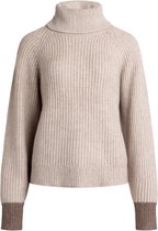 Co'Couture Dames Row Crop Coltrui Beige maat M
